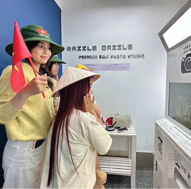 Lưu kỷ niệm với photobooth