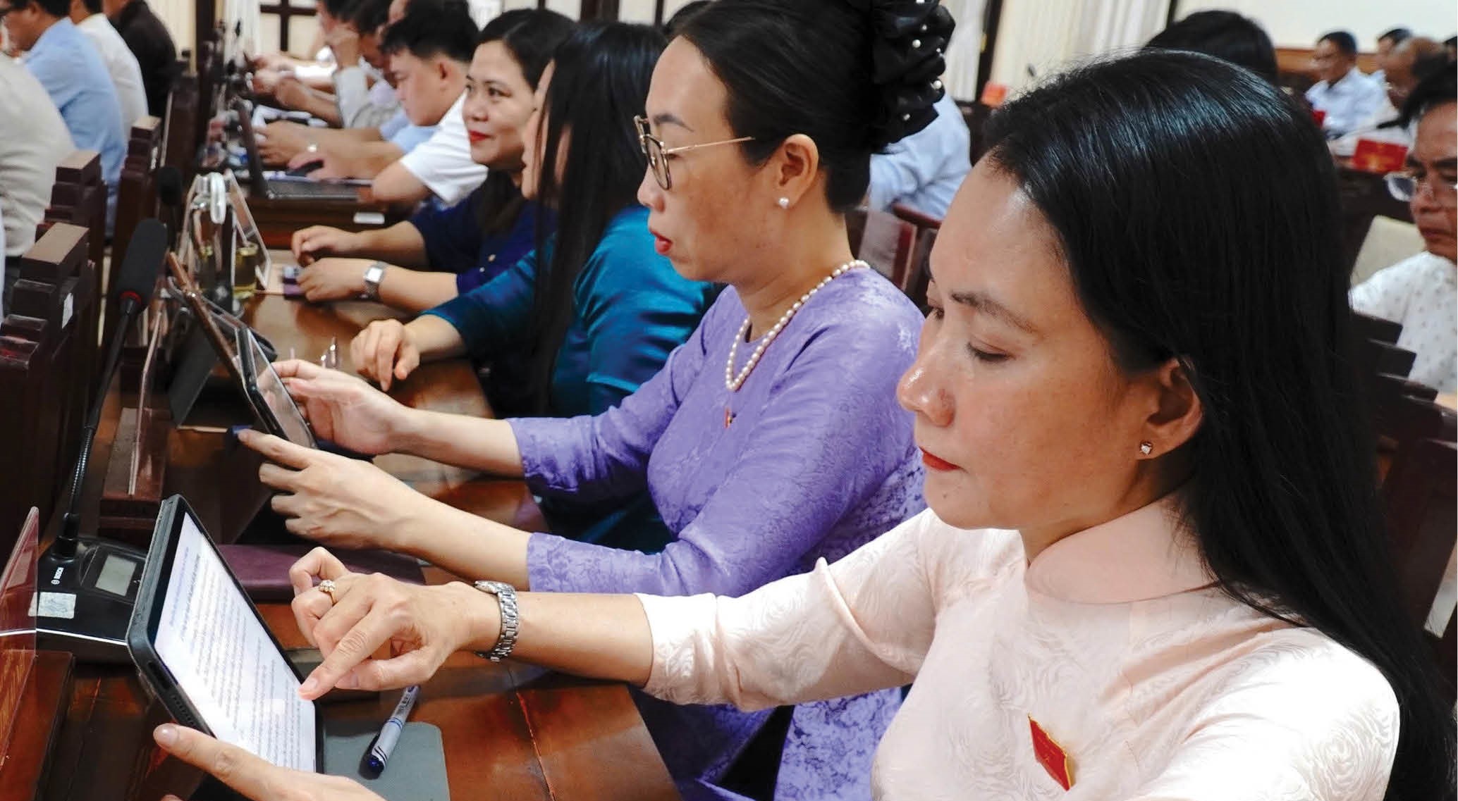 Quyết tâm hành động vì dân