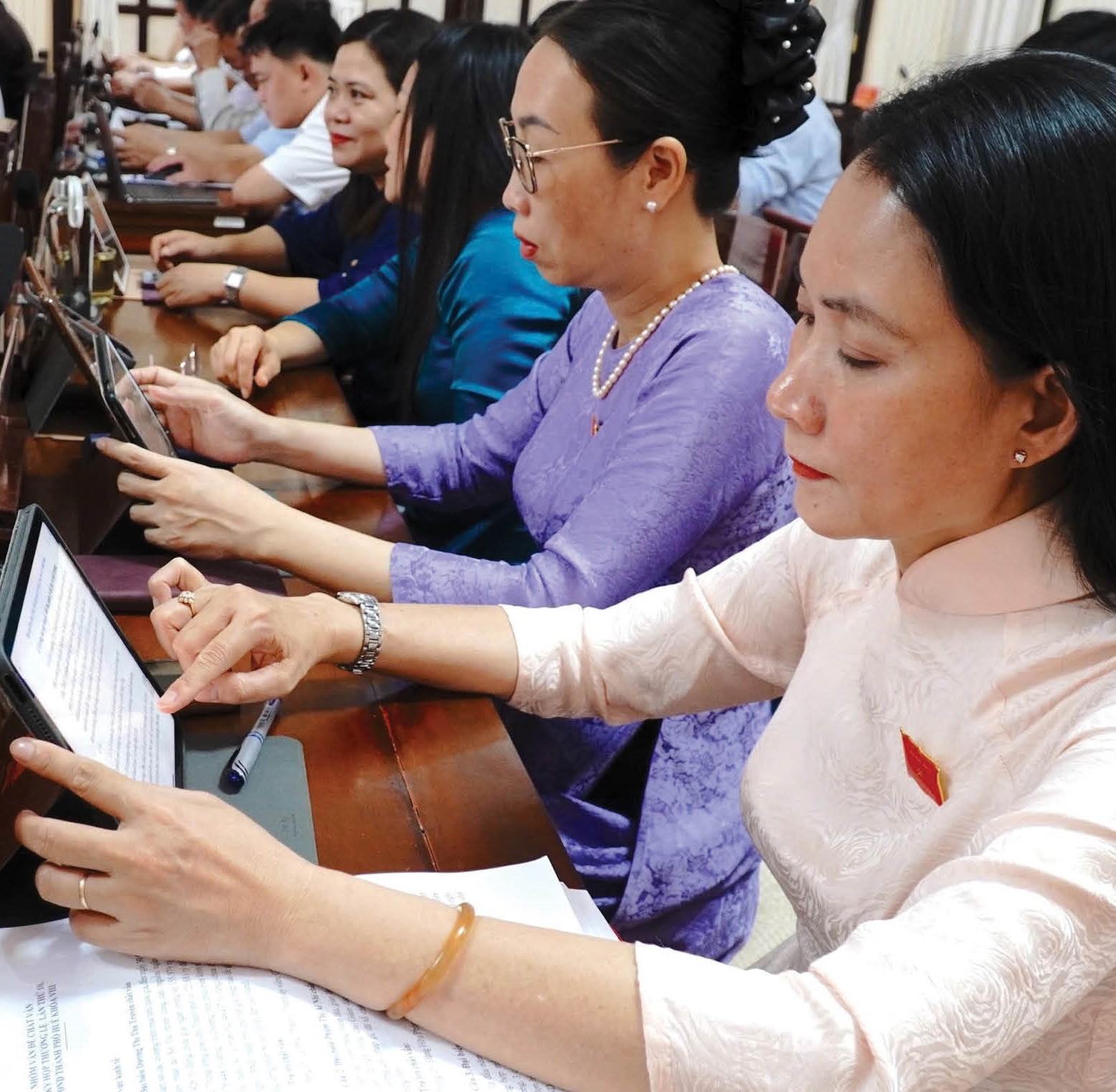 Quyết tâm hành động vì dân