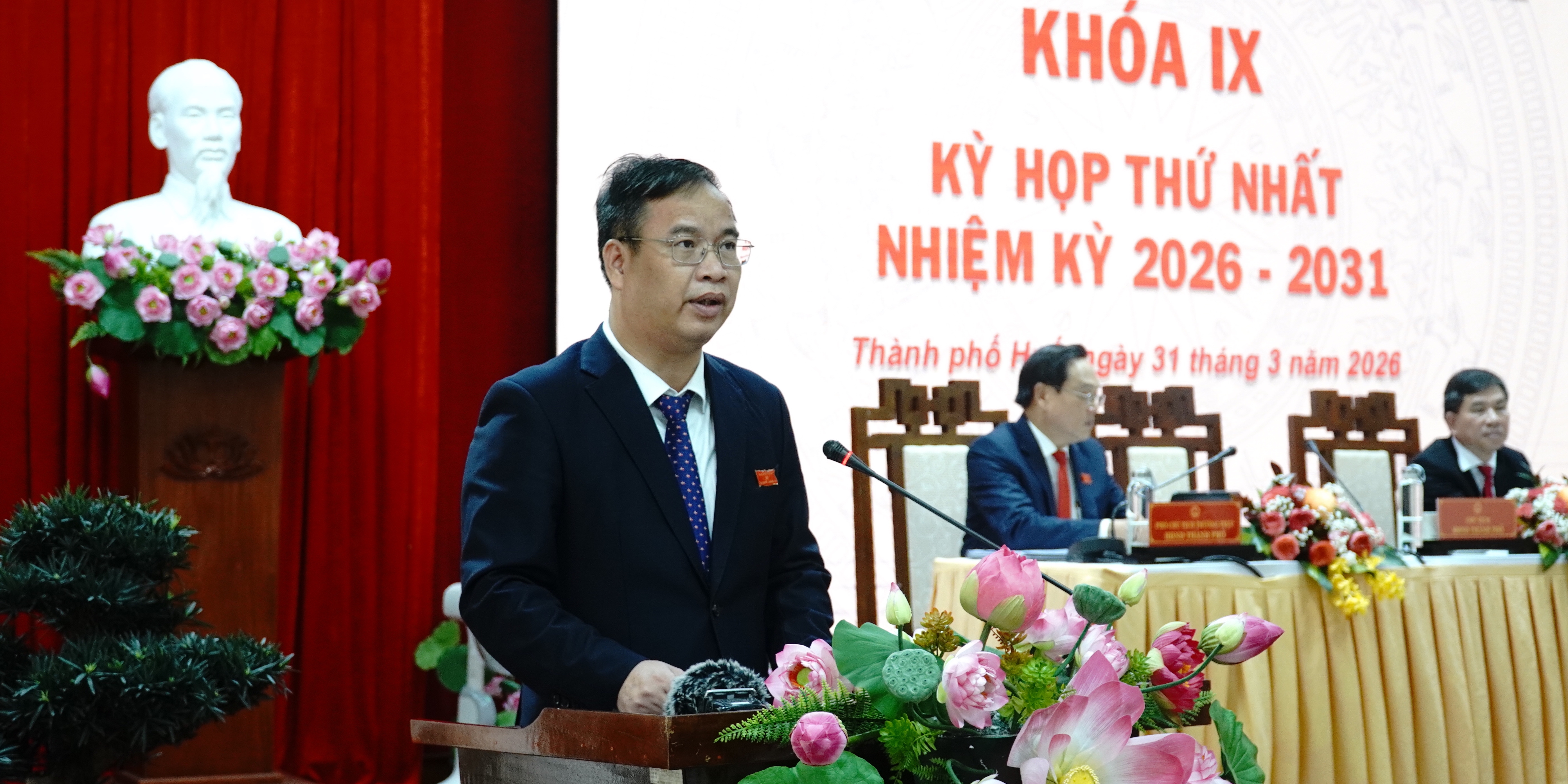 Đồng chí Phạm Đức Tiến được bầu giữ chức Chủ tịch HĐND thành phố khóa IX, nhiệm kỳ 2026 -​ 2031