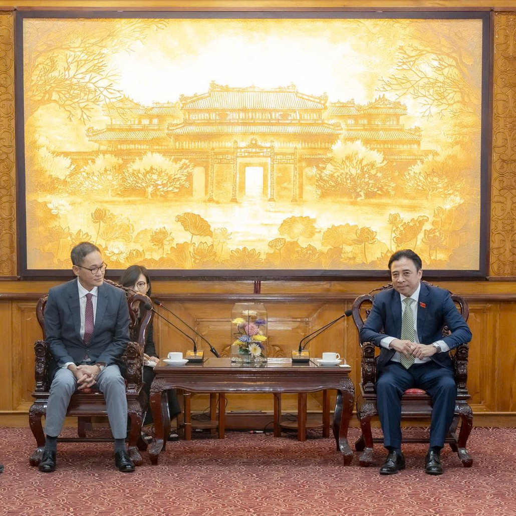 Lãnh​ đạo thành phố tiếp xã giao Tập đoàn Daewon, Hàn Quốc