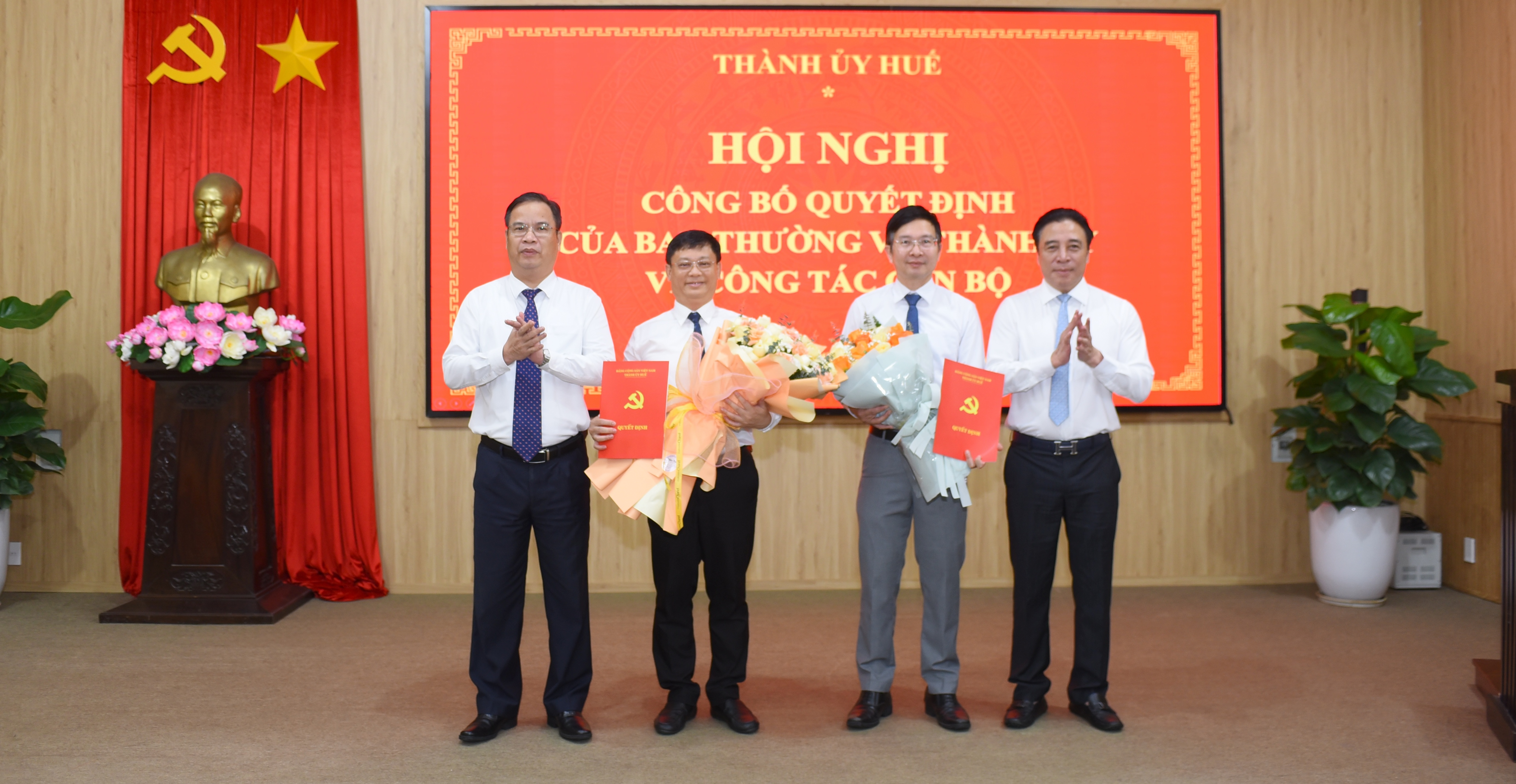 Điều động, chỉ định Bí thư Đảng ủy hai phường Thuận Hóa và Phú Xuân