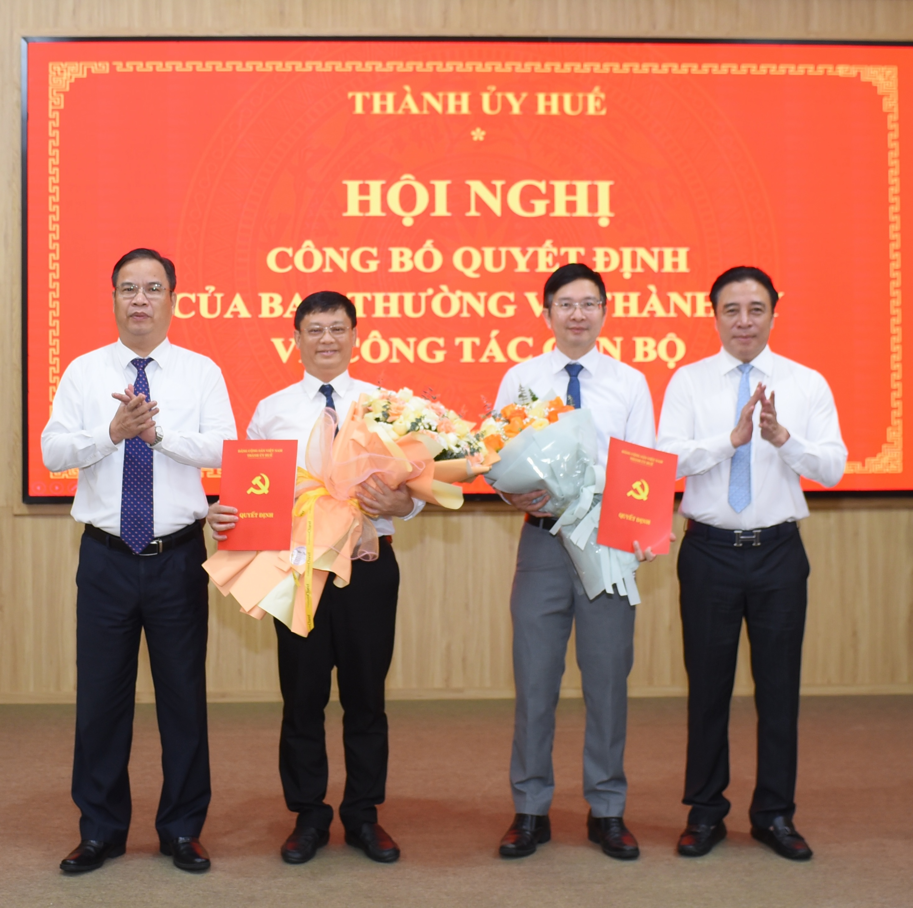 Điều động, chỉ định Bí thư Đảng ủy hai phường Thuận Hóa và Phú Xuân