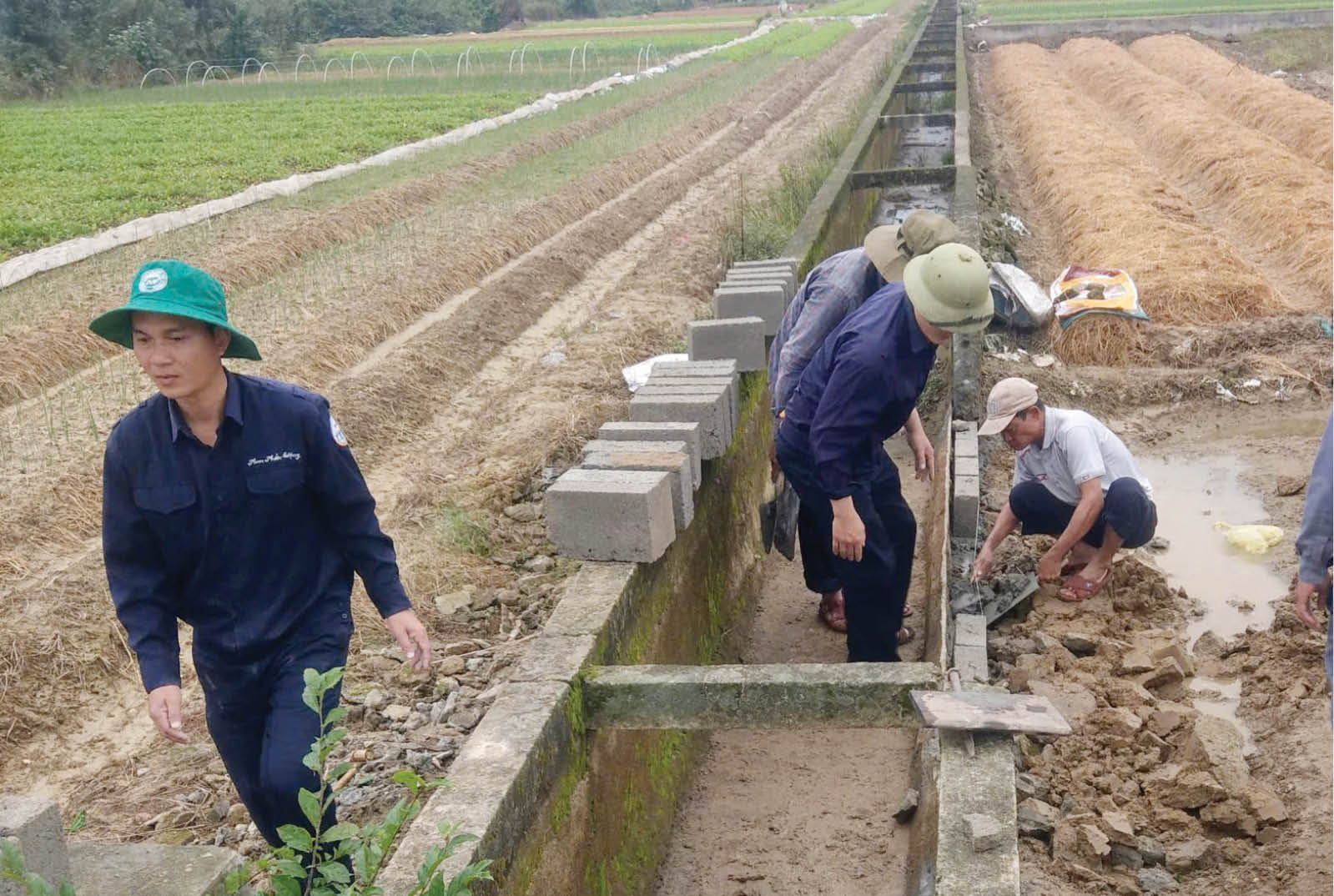 Thủy lợi nội đồng phục vụ sản xuất