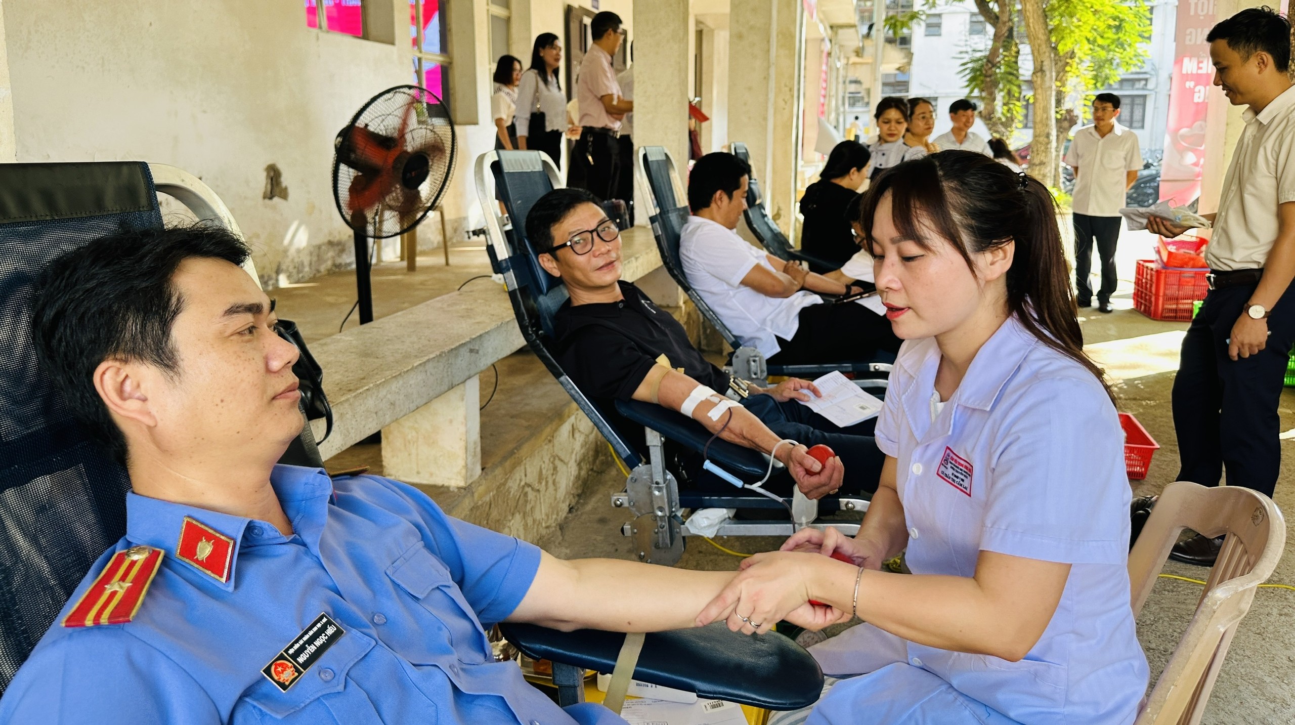 “Cho đi là còn mãi Một giọt máu hồng - Trao niềm hy vọng”