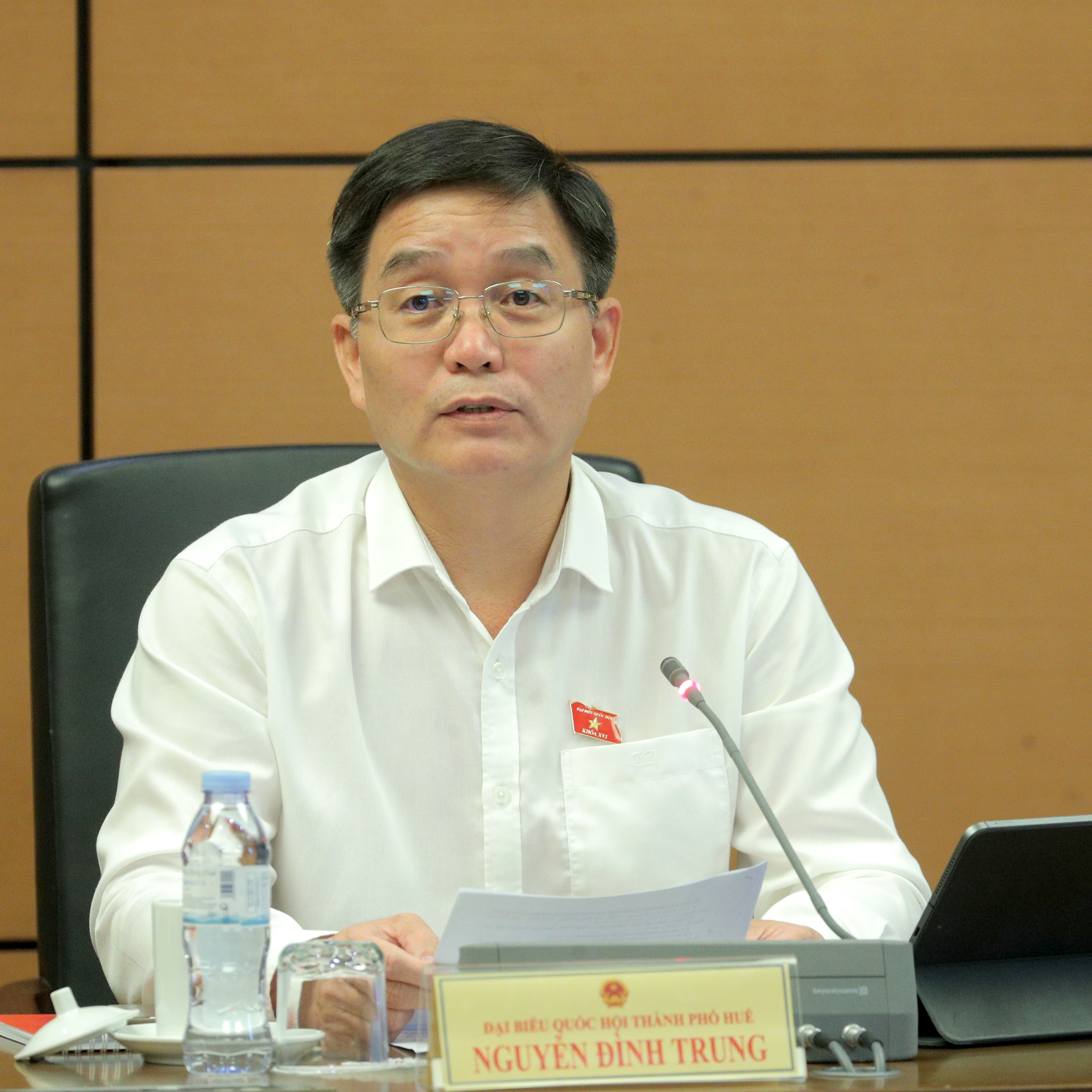 Đại biểu Quốc hội TP Huế đề cao kiểm soát, hiệu quả thực chất khi góp ý các dự án luật