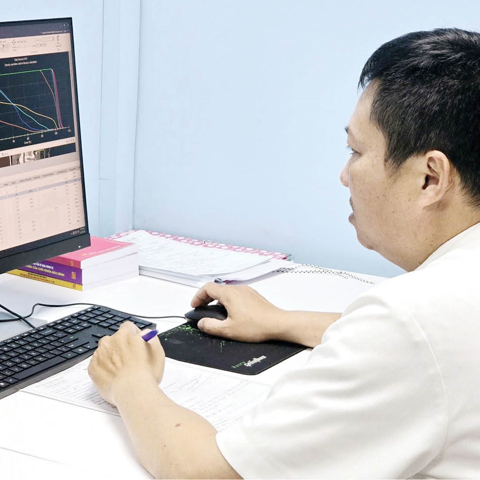 Phía trong hành lang ung bướu