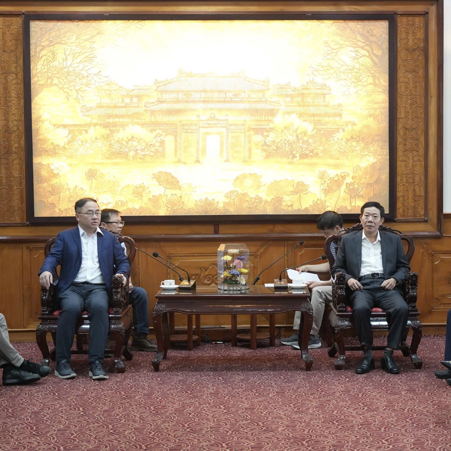 Thành phố luôn đồng hành, hỗ trợ để Công ty TNHHBaosteel Can Making hoạt động hiệu quả