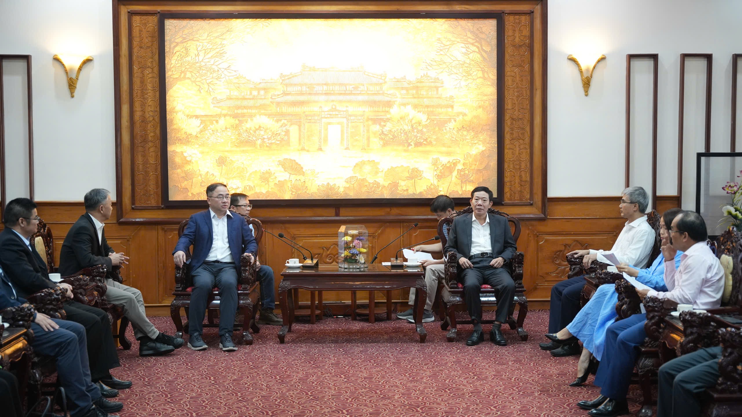 Thành phố luôn đồng hành, hỗ trợ để Công ty TNHHBaosteel Can Making hoạt động hiệu quả