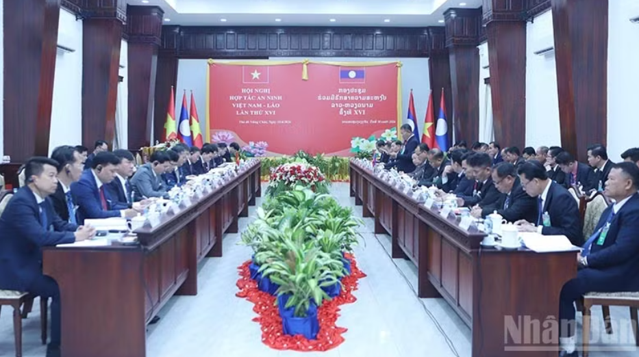 Hội nghị Hợp tác An ninh Việt Nam-Lào lần thứ XVI