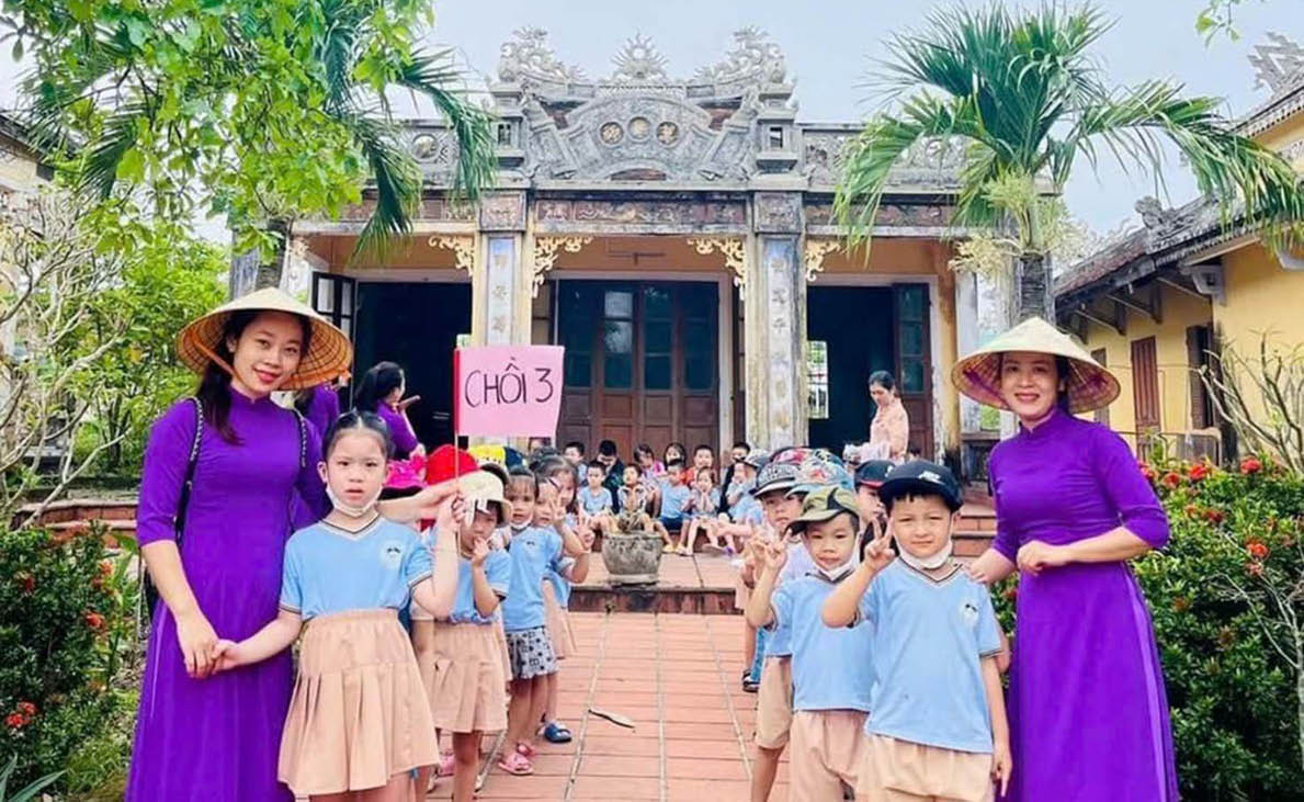 Gieo mầm văn hóa Huế từ bậc học mầm non
