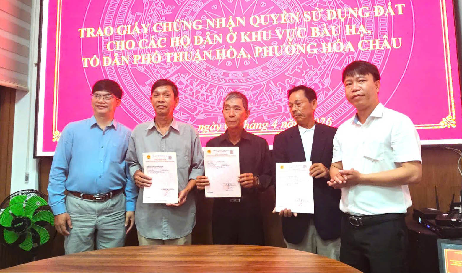 Tạo đột phá trong cải cách hành chính ở Hóa Châu