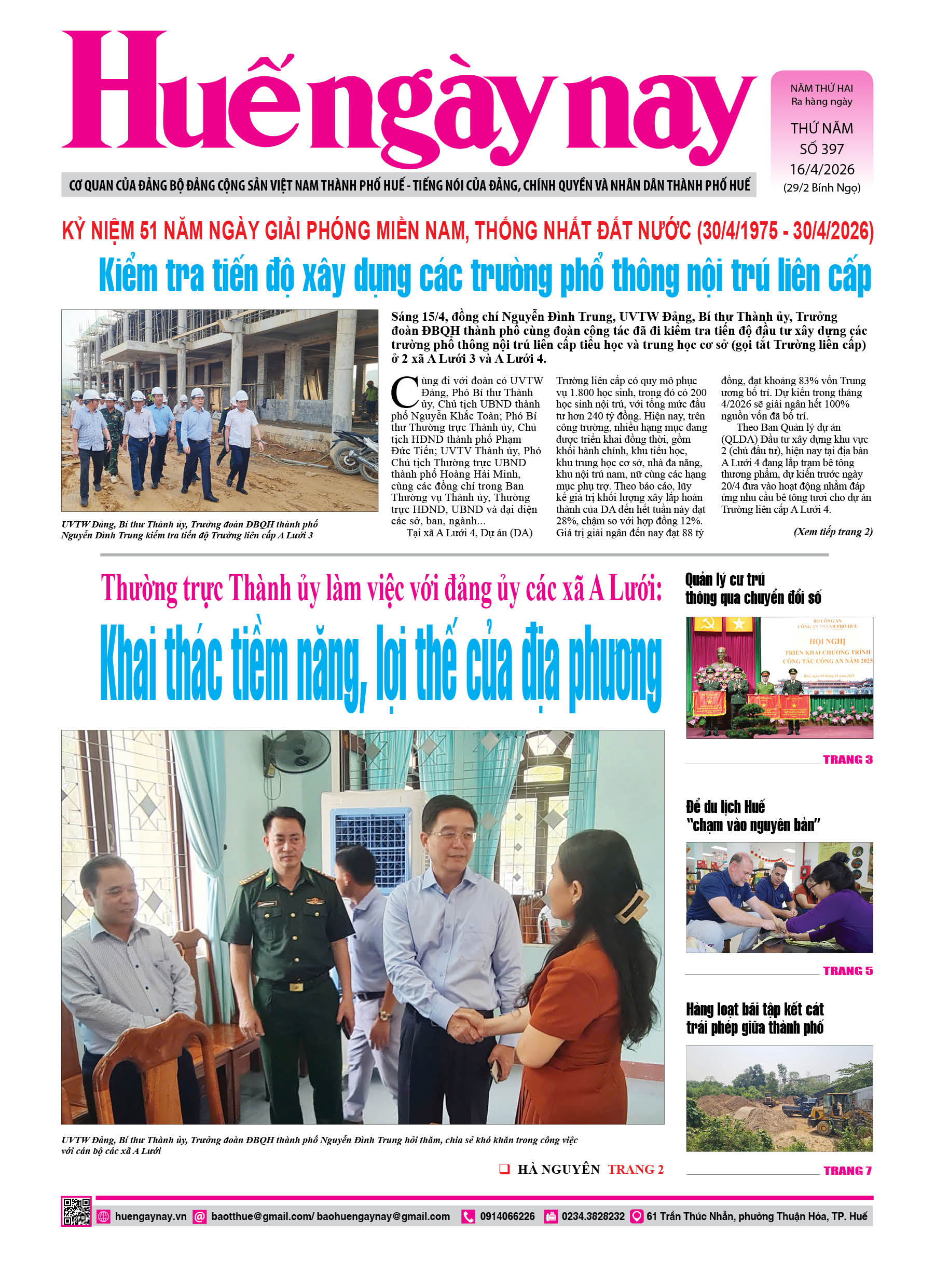 Thứ năm, 16/04/2026