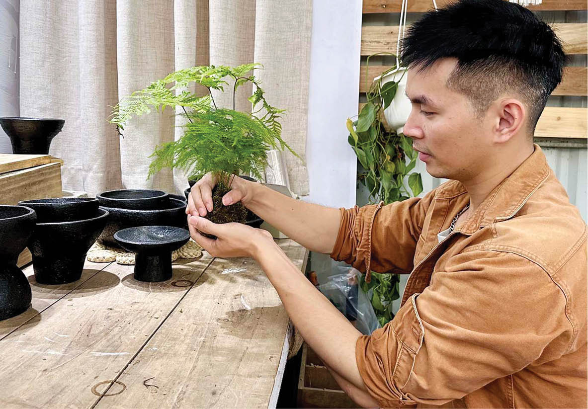 Đón hè cùng kokedama