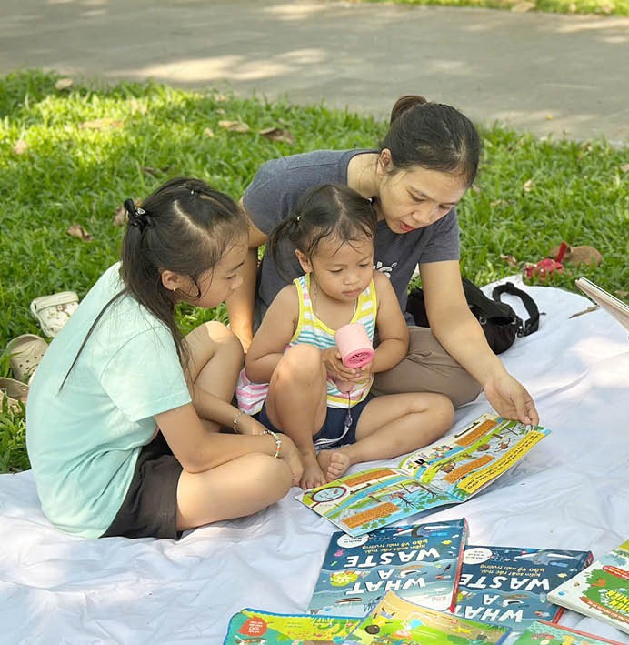 Không gian đọc sách gắn với trải nghiệm của trẻ thơ