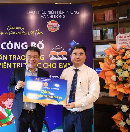 1 000 thư viện tri thức cho em - Dự án đặc biệt giúp trẻ em tiếp cận tri thức toàn diện