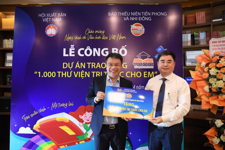 1 000 thư viện tri thức cho em - Dự án đặc biệt giúp trẻ em tiếp cận tri thức toàn diện