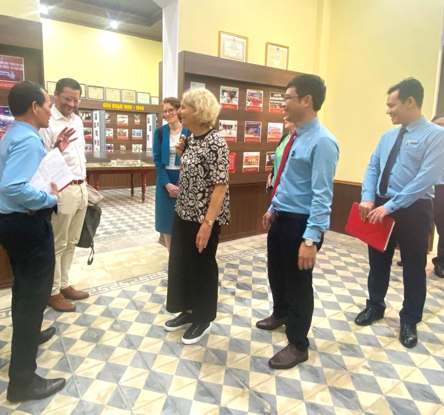 Đức hỗ trợ Trường Cao đẳng Công nghiệp Huế phục hồi đào tạo sau thiên tai