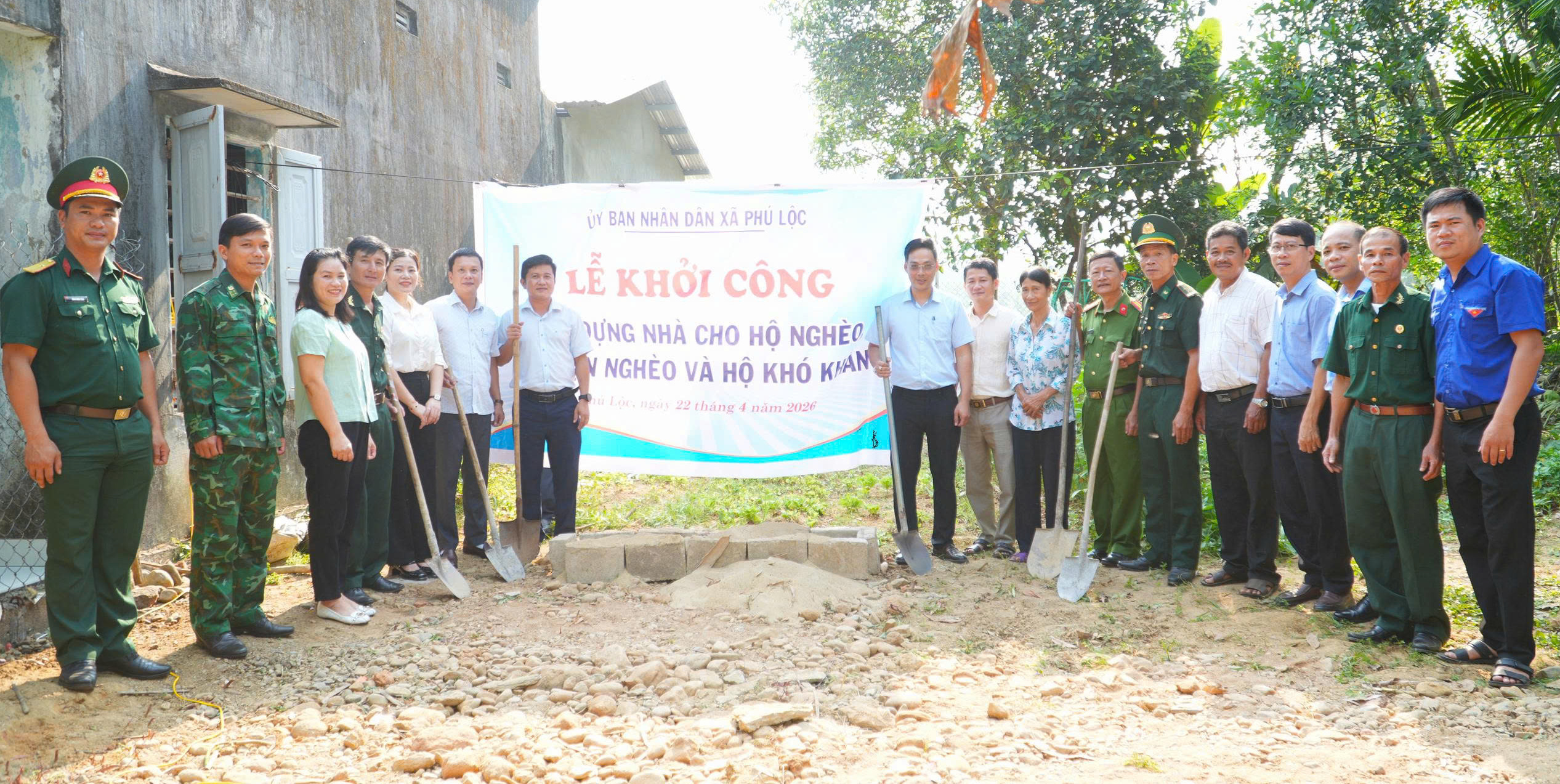 Phú Lộc triển khai hỗ trợ xây dựng, sửa chữa 6 căn nhà cho hộ khó khăn