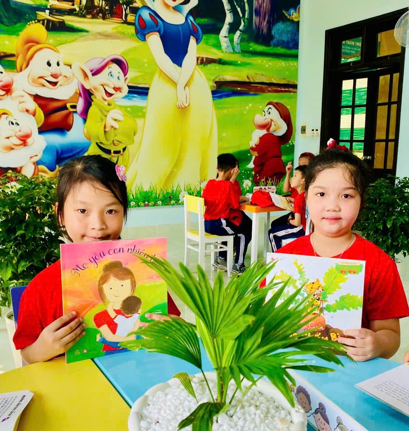 Thêm không gian đọc sách thân thiện cho học sinh