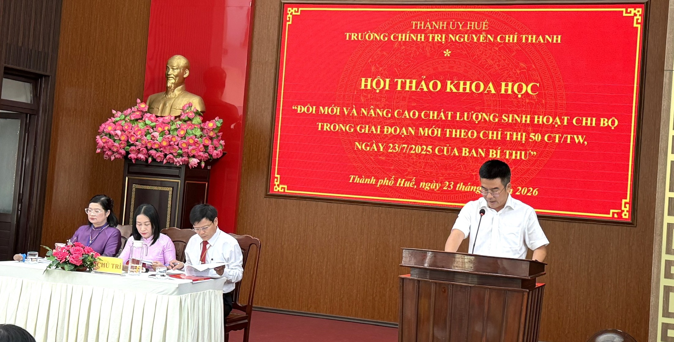 Đổi mới, nâng cao chất lượng sinh hoạt chi bộ