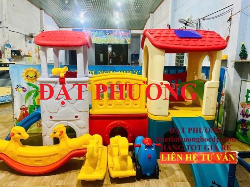 Khu vui chơi cho bé Giải pháp toàn diện từ thiết kế đến lắp đặt tại Đạt Phương