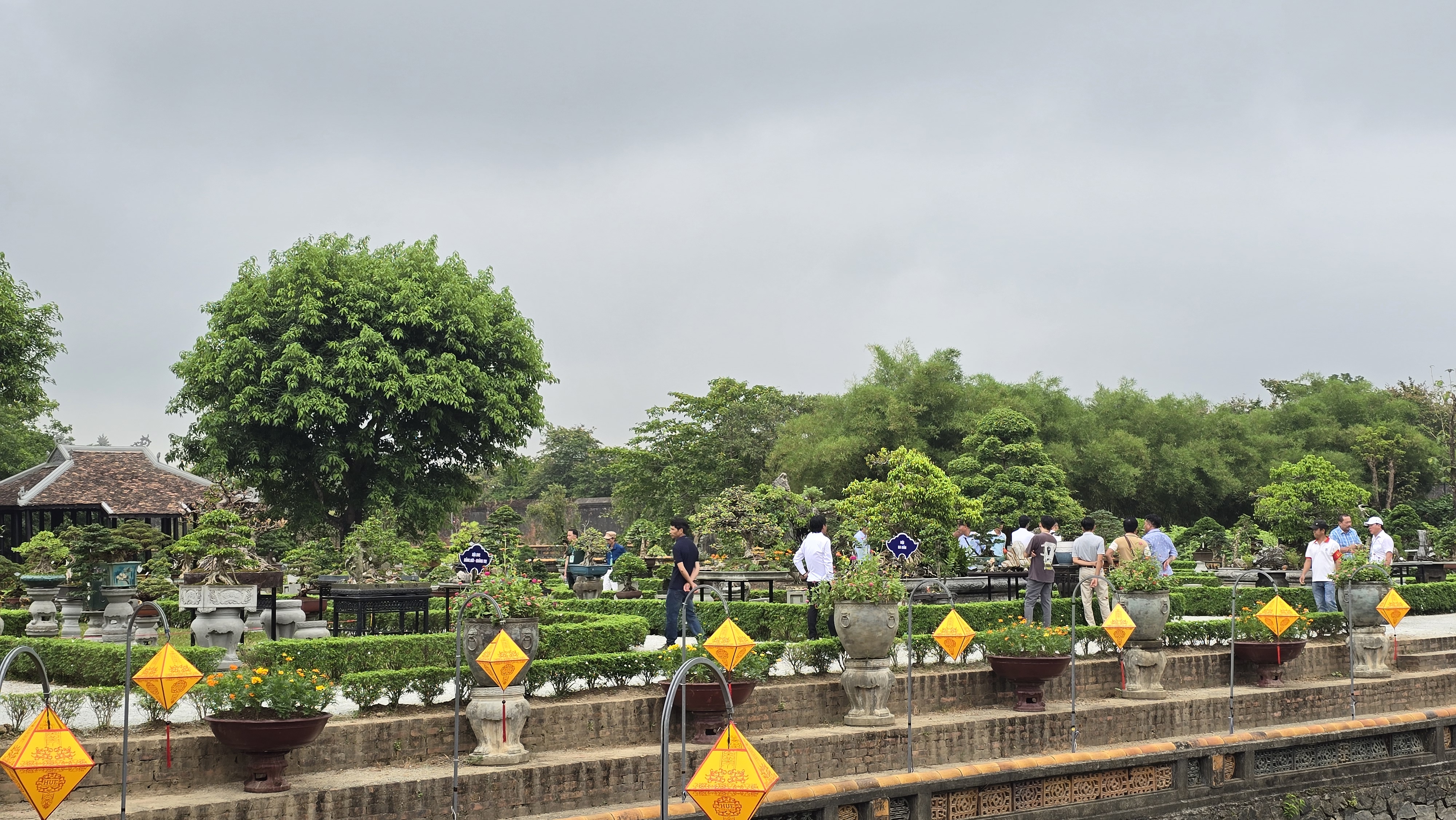 Gần 1 500 tác phẩm sinh vật cảnh hội tụ giữa Hoàng cung Huế