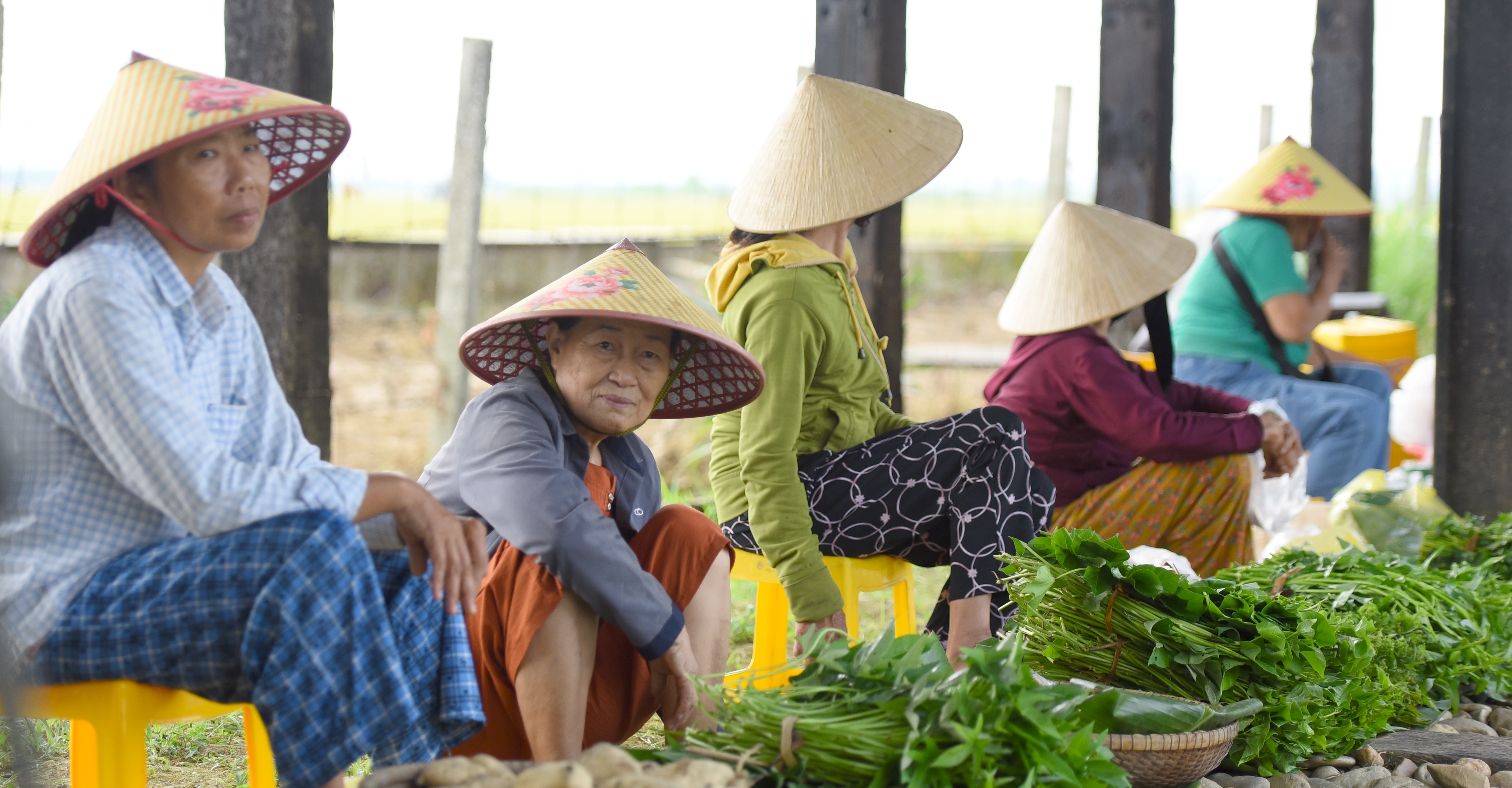 Chợ quê Hương An - Mì xưa mì sớm