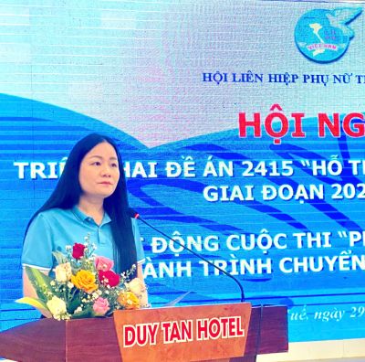 Đẩy mạnh khởi nghiệp phụ nữ gắn với chuyển đổi số