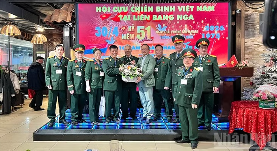 Kỷ niệm 51 năm Ngày Giải phóng miền nam, thống nhất đất nước tại Nga