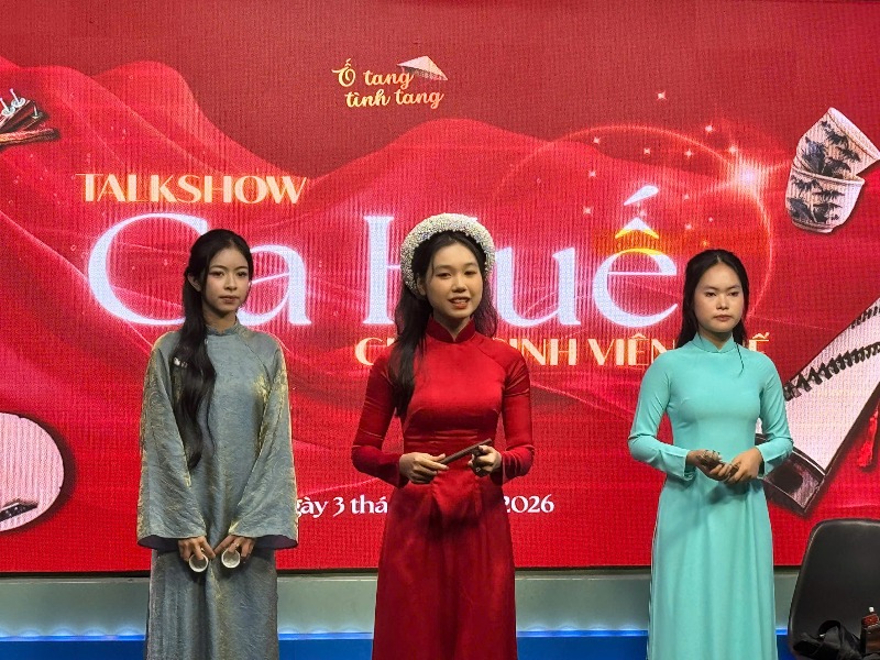 Kết nối di sản ca Huế với sinh viên