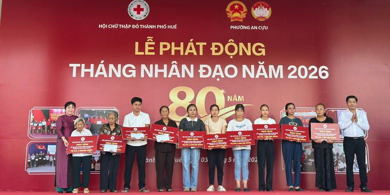 Trên 5 000 lượt người khó khăn sẽ được hỗ trợ trong Tháng Nhân đạo