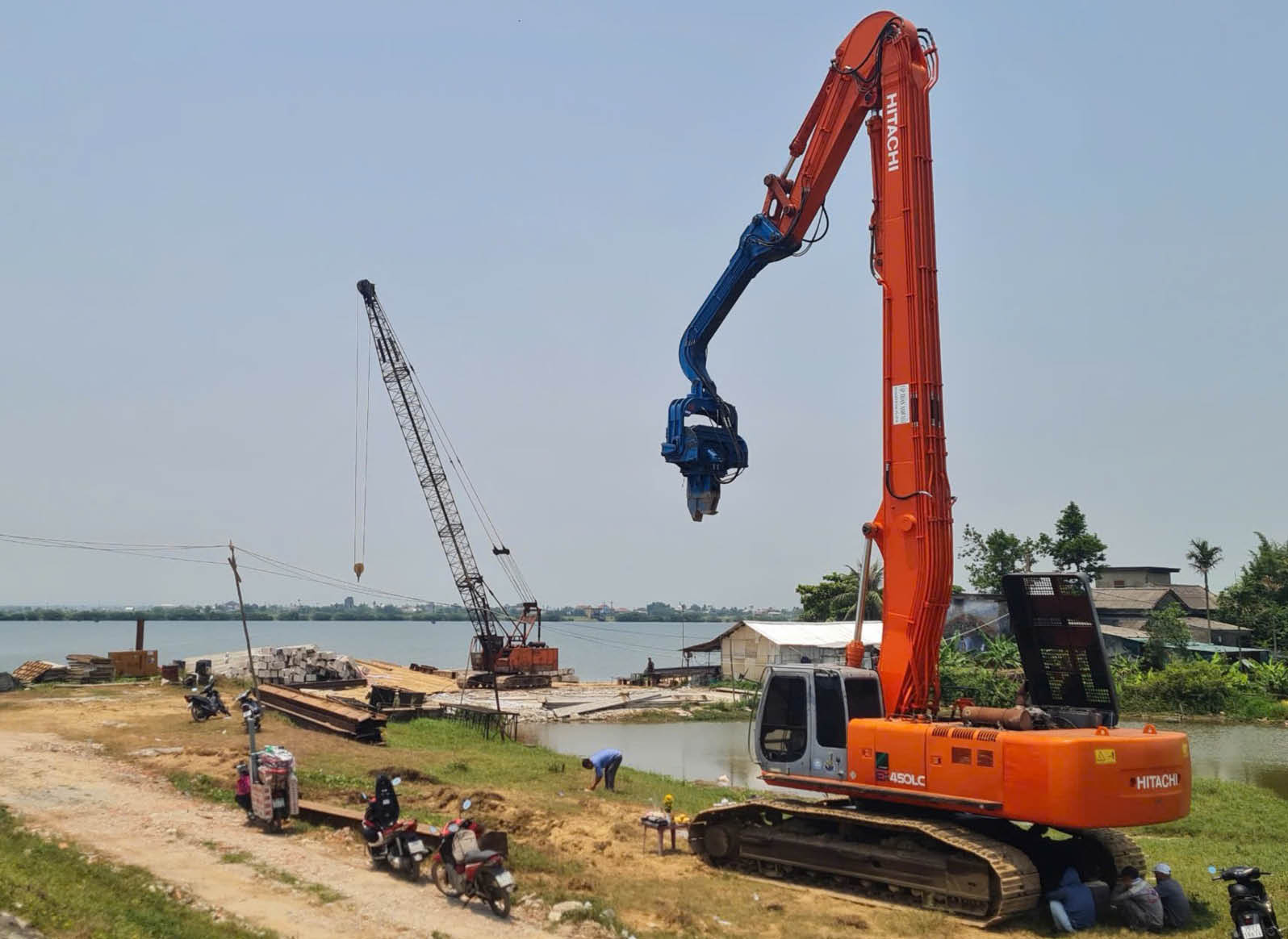 Sửa chữa đập Thảo Long phục vụ sản xuất nông nghiệp