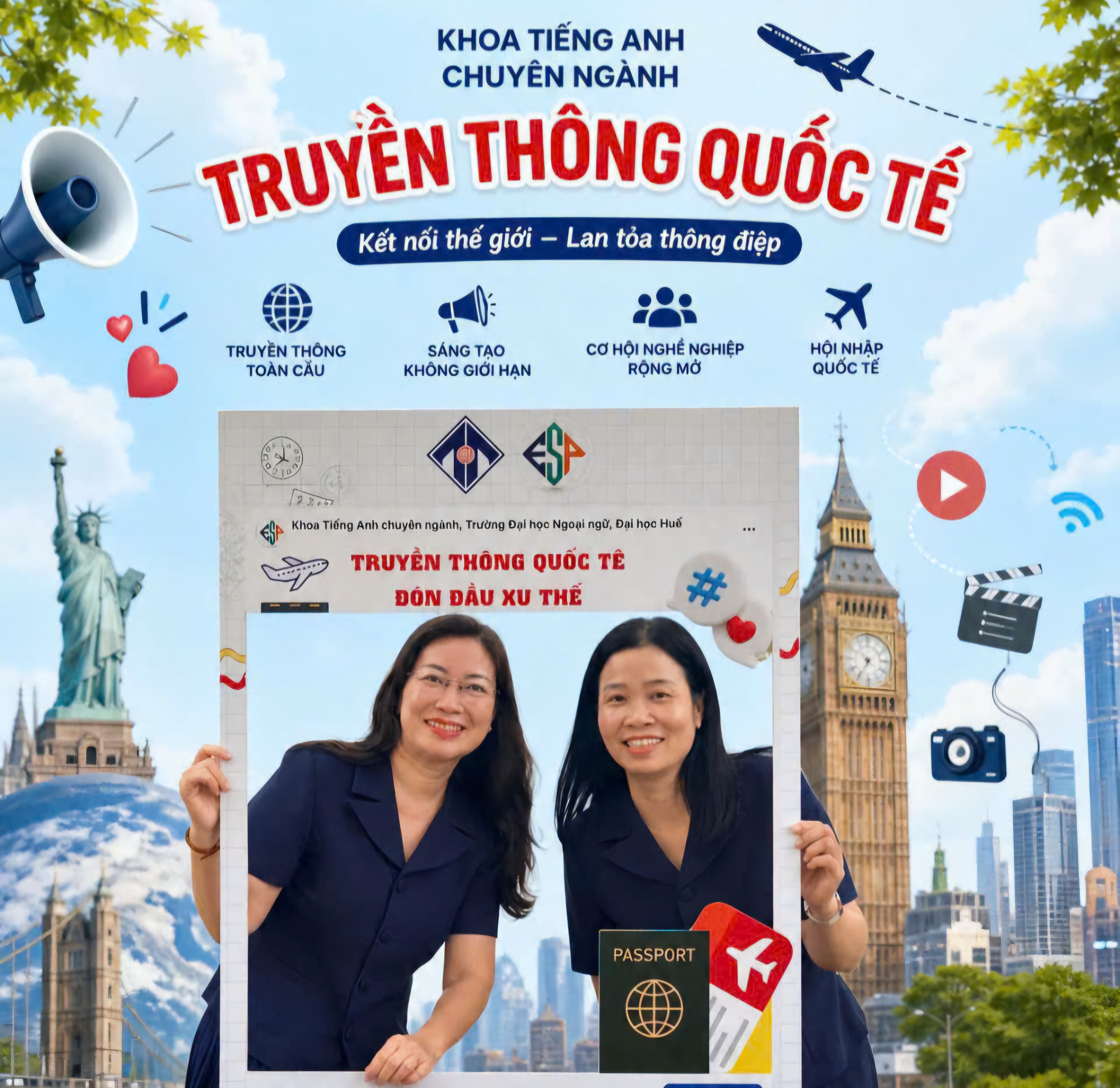 Ra mắt ngành Truyền thông quốc tế tại Trường Đại học Ngoại ngữ, Đại học Huế