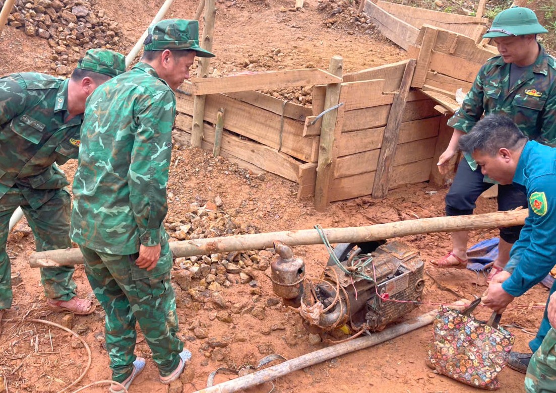 Kiên quyết dẹp nạn khai thác vàng sa khoáng trái phép