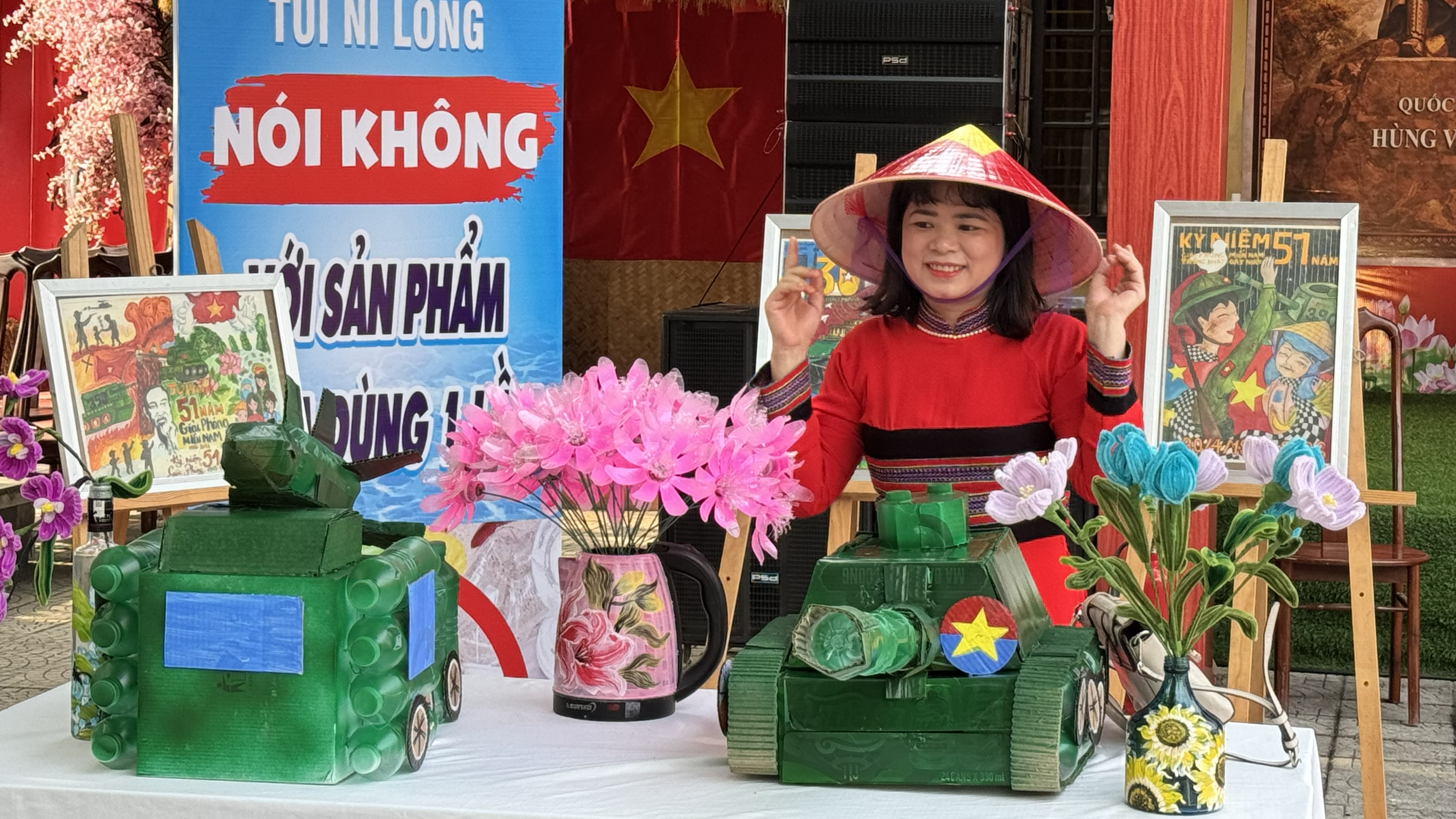 Biến rác thành thông điệp xanh