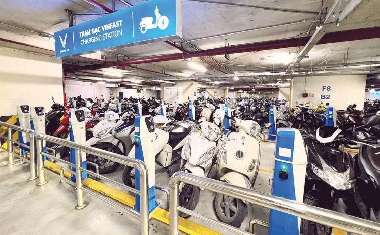 Phát triển hạ tầng sạc cho giao thông xanh
