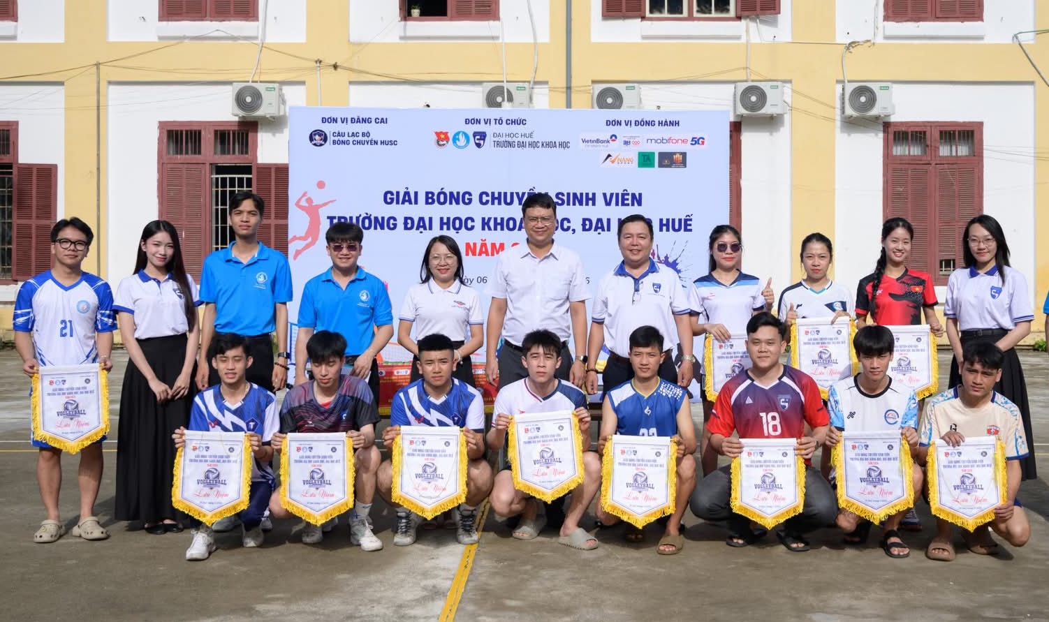 Khai mạc Giải Bóng chuyền sinh viên HUSC năm 2026