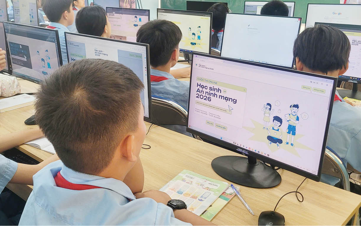 “Học sinh với an ninh mạng”