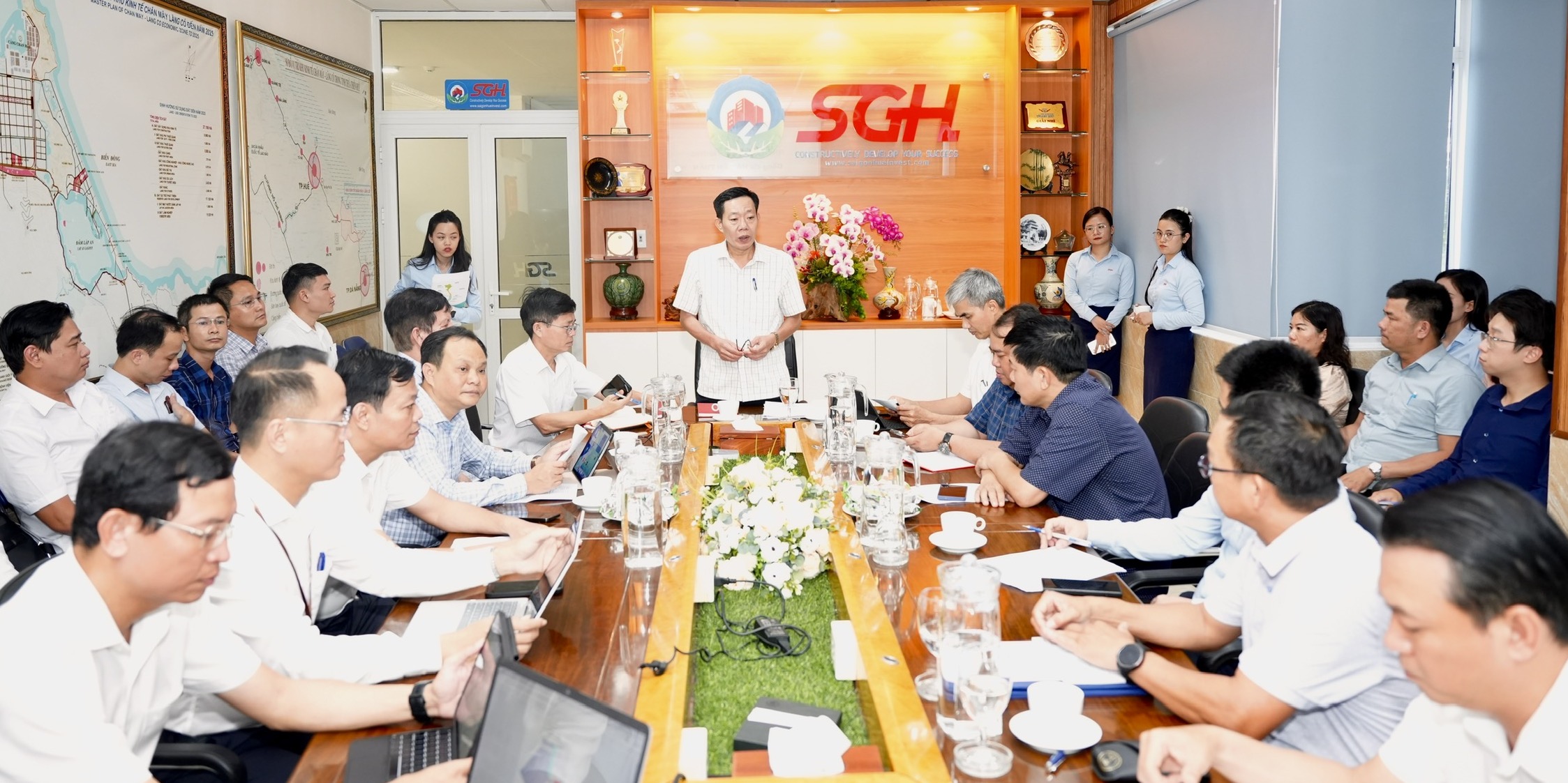 Kiểm tra, rà soát tiến độ dự án tại Khu Kinh tế Chân Mây - Lăng Cô