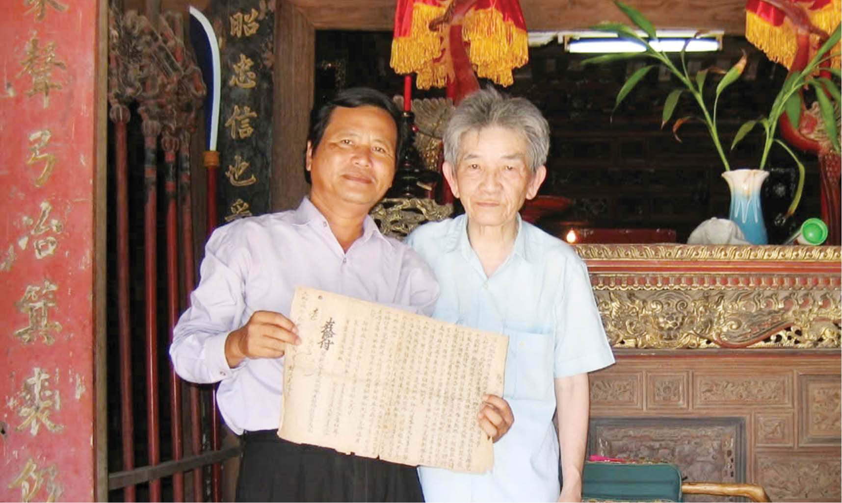 Địa bạ cổ nhất Việt Nam đang được lưu giữ tại Huế
