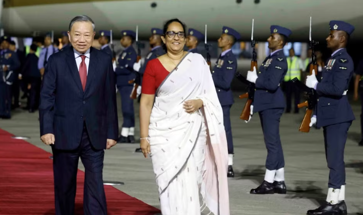 Tổng Bí thư, Chủ tịch nước Tô Lâm bắt đầu thăm cấp Nhà nước tới Sri Lanka