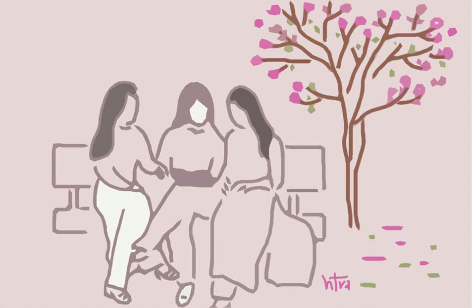 Thênh thang nắng sân trường