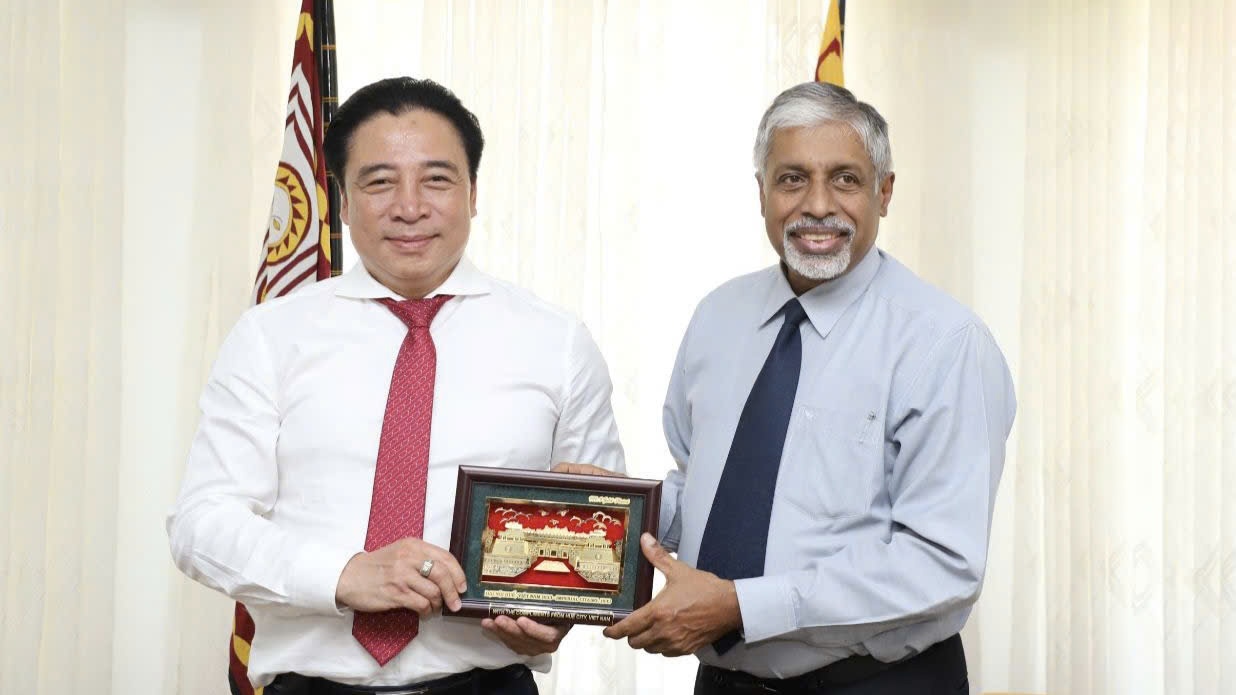 Thành phố Huế và tỉnh Miền Trung Sri Lanka hướng tới thiết lập quan hệ hợp tác bền vững