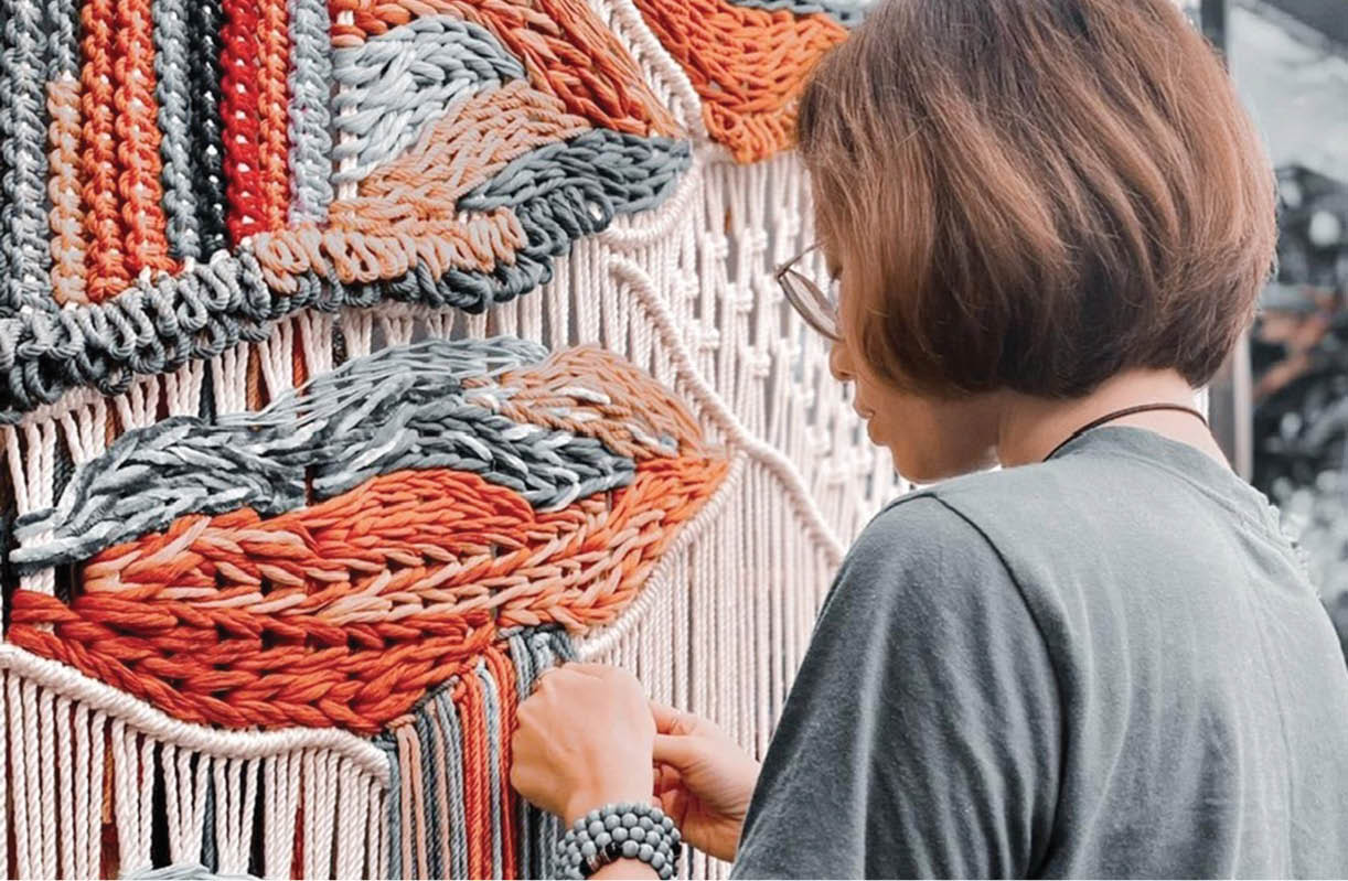 Kể chuyện Huế bằng macrame