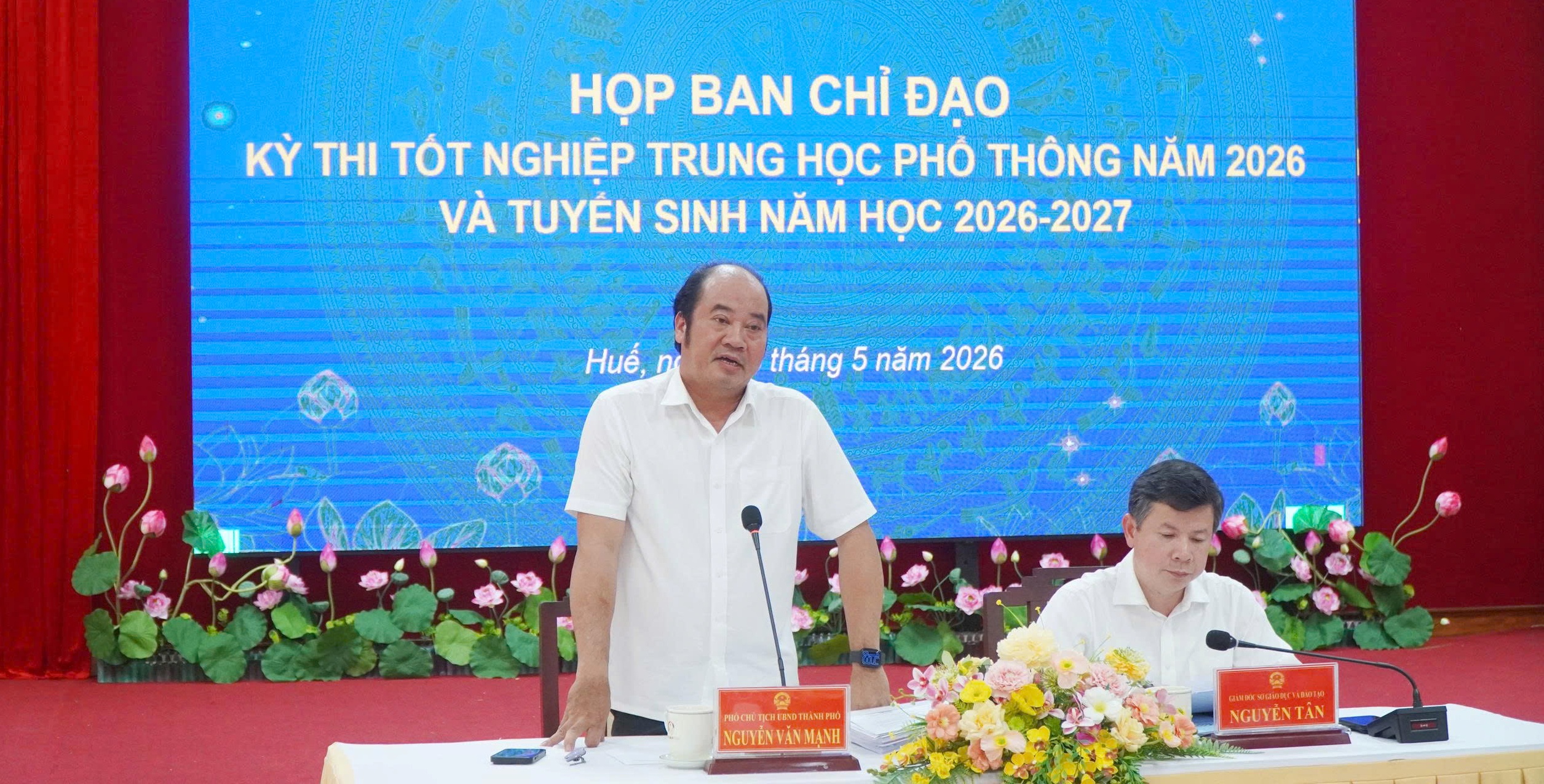 Đảm bảo tổ chức an toàn, nghiêm túc các kỳ thi tuyển sinh và tốt nghiệp THPT năm 2026