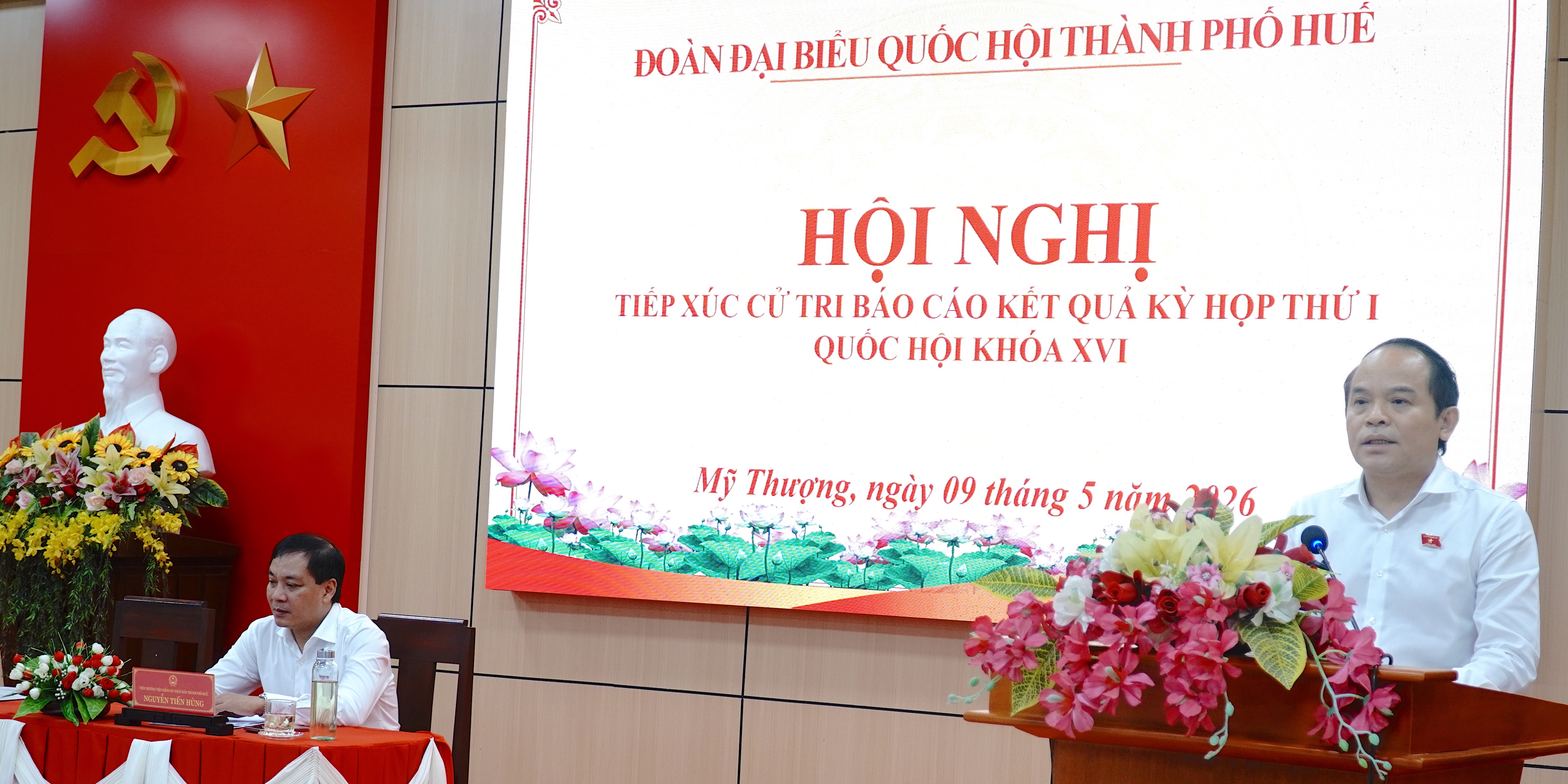Cử tri TP Huế đề xuất đẩy nhanh các dự án đầu tư hạ tầng, ban hành cơ chế đặc thù mới
