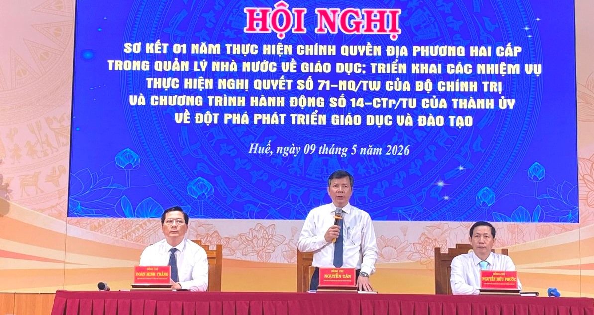 Phát huy hiệu quả mô hình chính quyền địa phương 2 cấp trong giáo dục