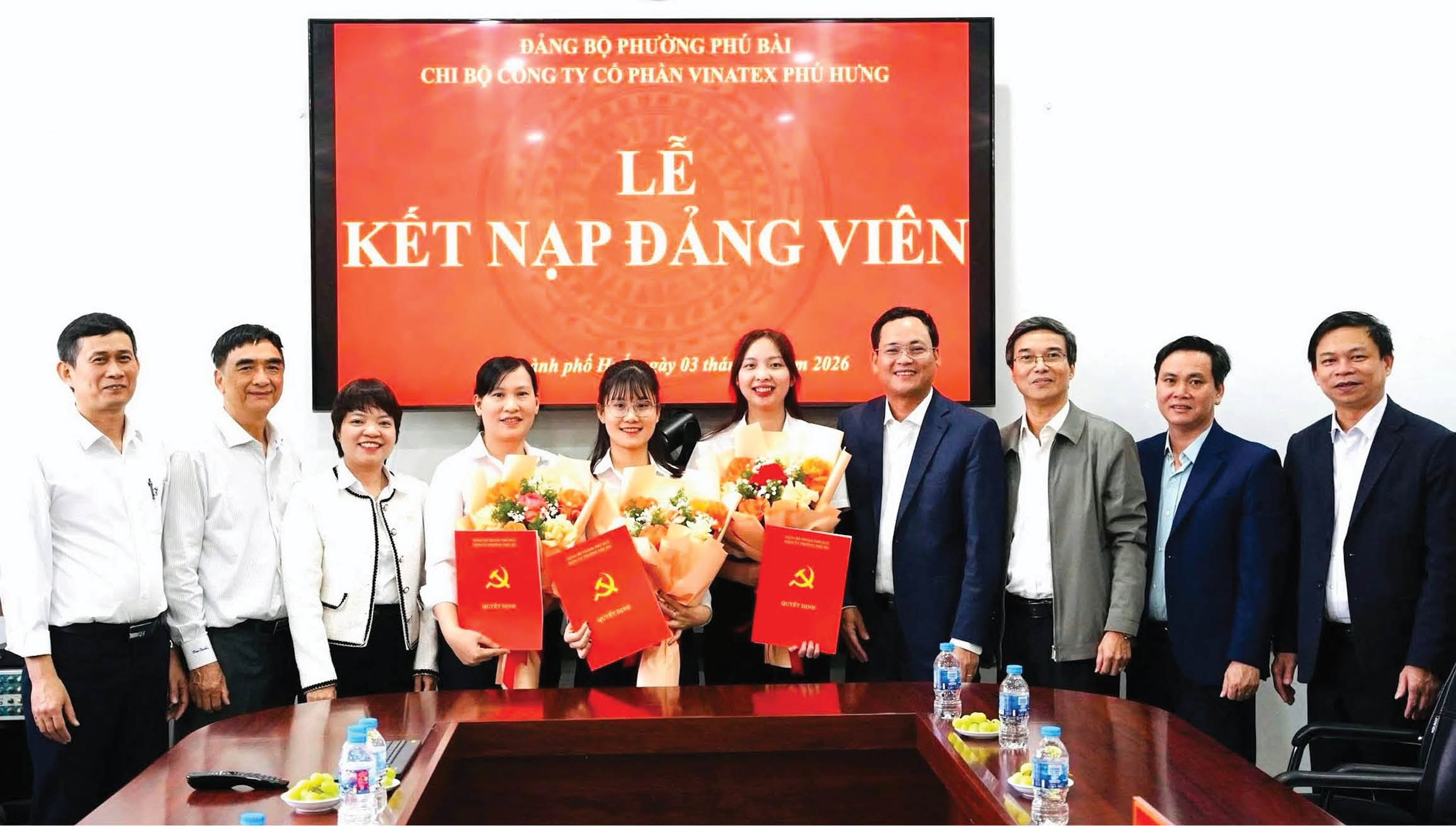 Phát triển đảng viên Tăng số lượng, vững chất lượng