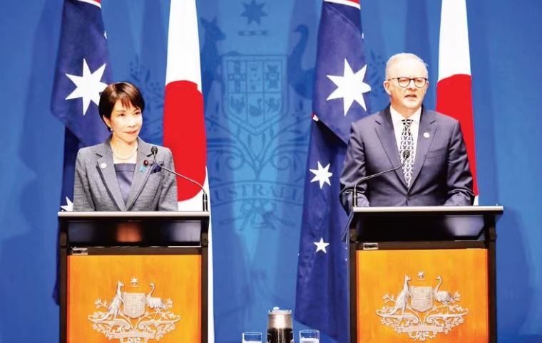 Mở rộng không gian hợp tác Nhật Bản-Australia